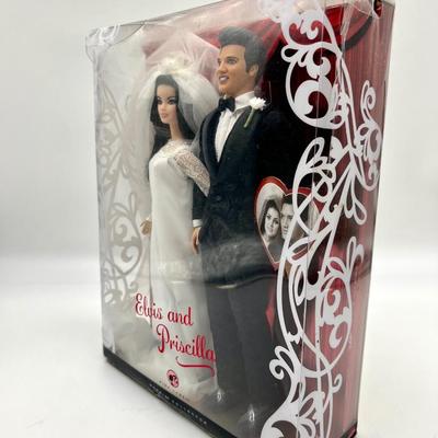 Elvis & Priscilla Barbie Collector Dolls