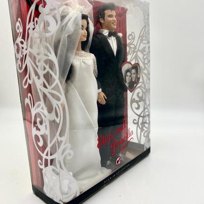 Elvis & Priscilla Barbie Collector Dolls