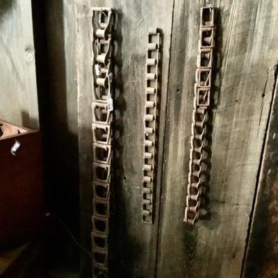 Antique Farm Equipment Drive Chains