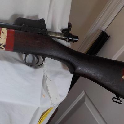 303 British Lee- Enfield no.4 MK1, WW2 rifle. est. $350 to $700.