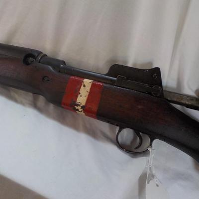 303 British Lee- Enfield no.4 MK1, WW2 rifle. est. $350 to $700.
