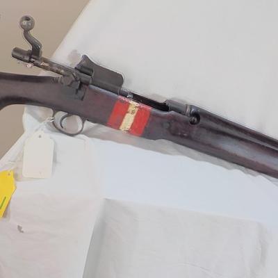 303 British Lee- Enfield no.4 MK1, WW2 rifle. est. $350 to $700.