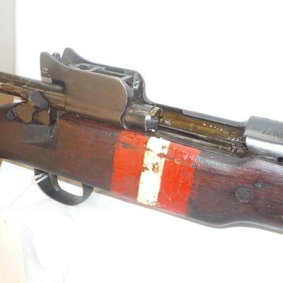 303 British Lee- Enfield no.4 MK1, WW2 rifle. est. $350 to $700.