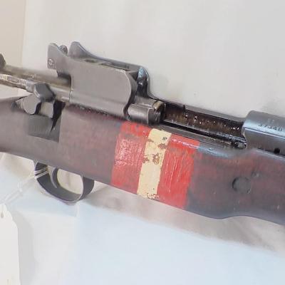 303 British Lee- Enfield no.4 MK1, WW2 rifle. est. $350 to $700.
