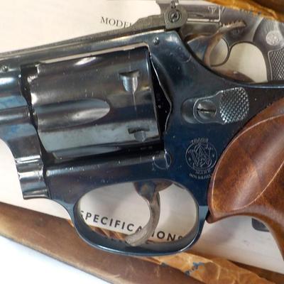 Smith and Wesson Model 34-1, 22 cal. double action. est. $500 to $700.00.