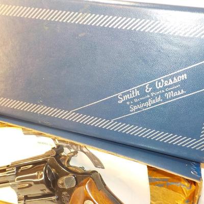 Smith and Wesson Model 34-1, 22 cal. double action. est. $500 to $700.00.