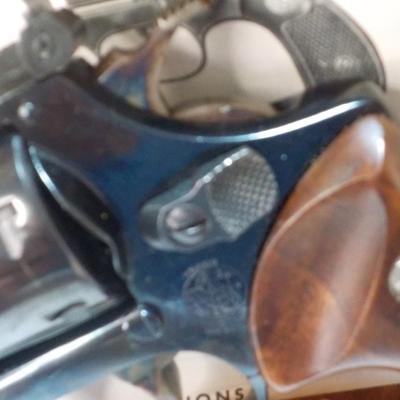 Smith and Wesson Model 34-1, 22 cal. double action. est. $500 to $700.00.
