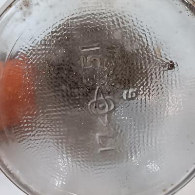 Vintage Black Flag Bug Fly Sprayer Orange And Black With Glass Bottle