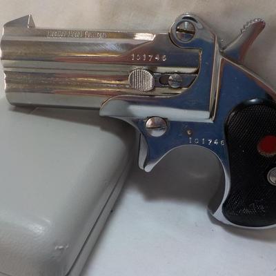 Frontier Arms Derringer 2 shot , 38 special. single action. est. $150 to $400.;