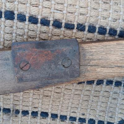 Antique Saddle Makers Bench "stitching pony"