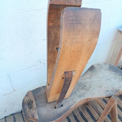 Antique Saddle Makers Bench "stitching pony"