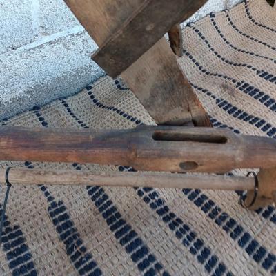 Antique Saddle Makers Bench "stitching pony"