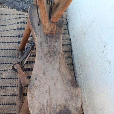 Antique Saddle Makers Bench "stitching pony"