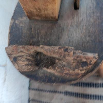 Antique Saddle Makers Bench "stitching pony"