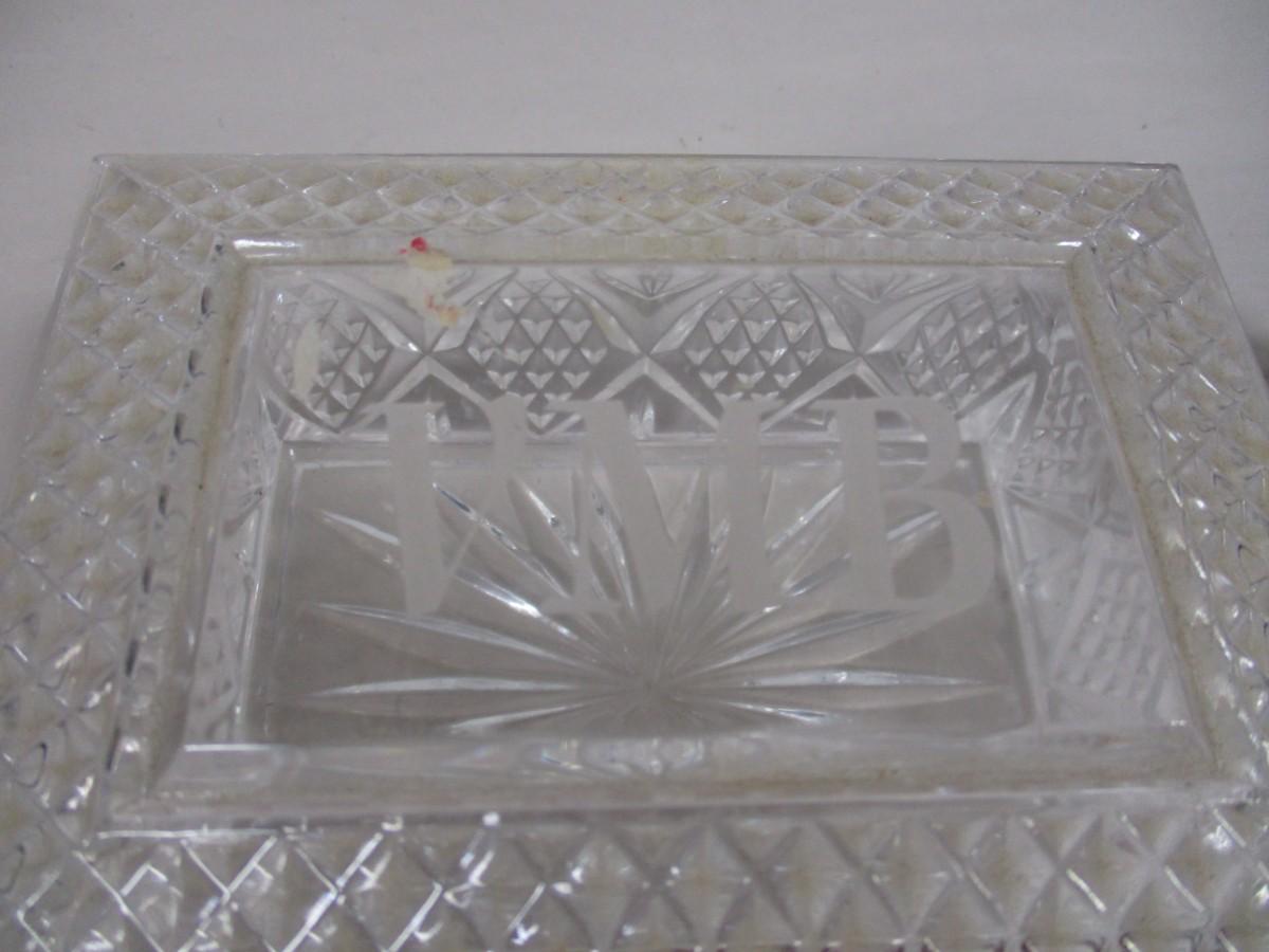 Pair Of Crystal Duck Ashtrays & Glass Decor