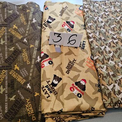 Duck Dynasty fabric