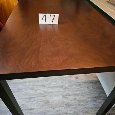 Wooden desk - sturdy but light 48 X 30