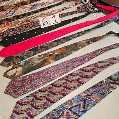 15 vintage neckties 