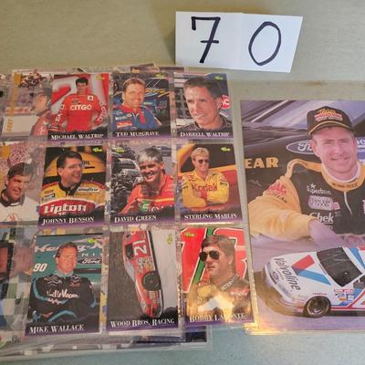 Nascar trading cards 
