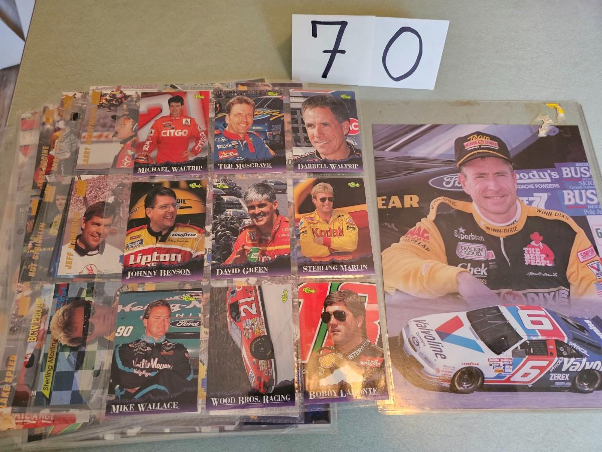 Nascar trading cards