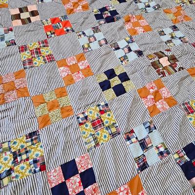 Quilt top approx 82 X 74