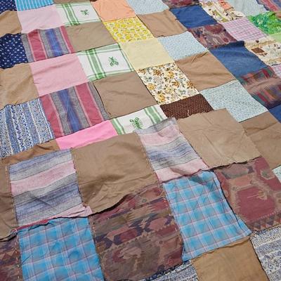 Quilt top approx 83 X 90