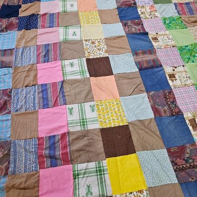 Quilt top approx 83 X 90