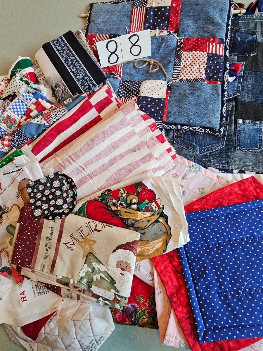 Quilted fabric assortment