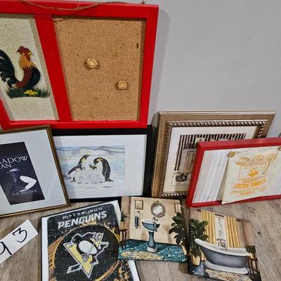Pictures in frames 8 piece count