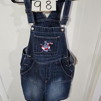 Disney eeyore bib shortall - medium
