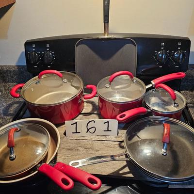 Kitchen aid cooking set and flat griddle