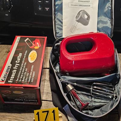Oster mixer and french fry cutter