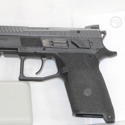 CZ P -07 Compact 9 x 19 mm Pistol (new). $350 to $600.