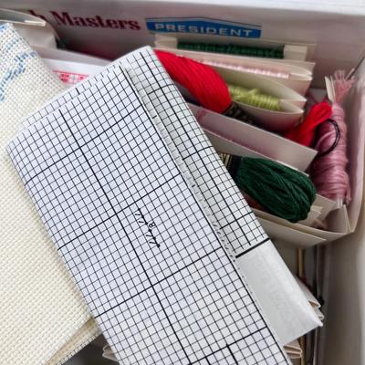 Needlepoint Pictures, Kits, books, thread, Canvas