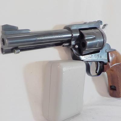 Ruger Single action 357 cal., " Black Hawk Revolver",. est $375 to $630.
