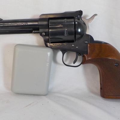 Ruger Single action 357 cal., " Black Hawk Revolver",. est $375 to $630.