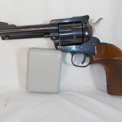 Ruger Single action 357 cal., " Black Hawk Revolver",. est $375 to $630.
