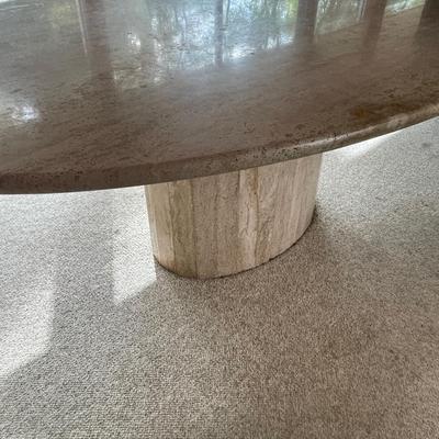 Marble Oval Dining Table