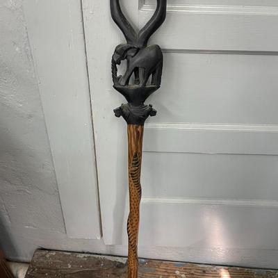 Hand Carved Walking Stick