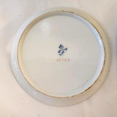 Lot #29  Vintage 1960's Furstenberg Hand Painted Trinket Dishes