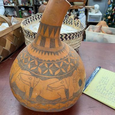 Gourd Art Unsigned