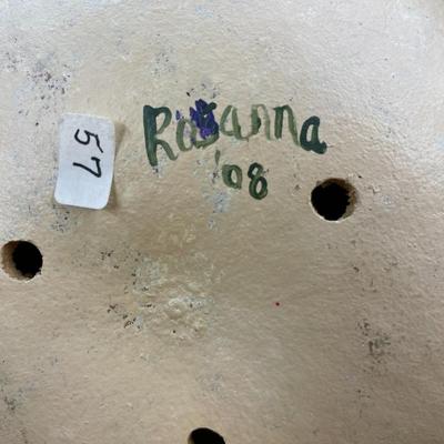 Art Gourd Bird House Signed Rosanna '08