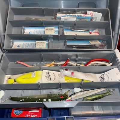 S1931 Plano Fishing Tackle Box w/gear