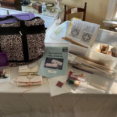 UB2026 Lot of Cross stitch Supplies