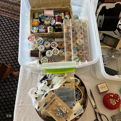 UB2026 Sewing Buttons and Accessories Lot