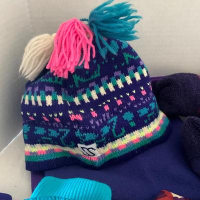 UB2033 Vintage Wool Ski Hats/ Gloves : Merkley and Columbia
