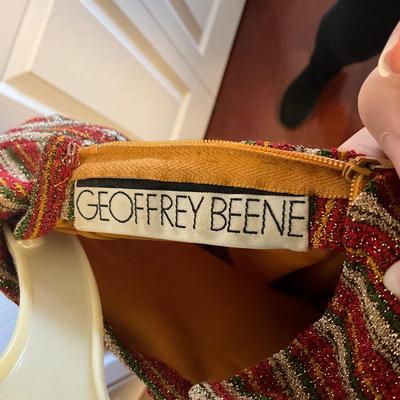 UB2051 Vintage Geoffery Beene Dress with matching scarf