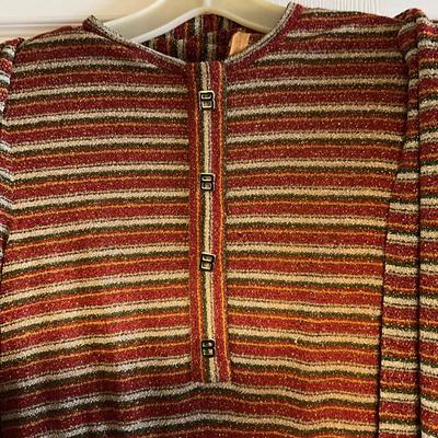 UB2051 Vintage Geoffery Beene Dress with matching scarf