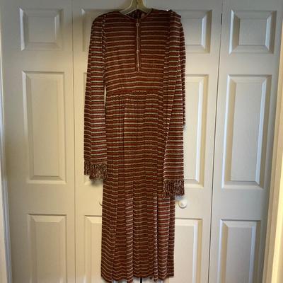 UB2051 Vintage Geoffery Beene Dress with matching scarf