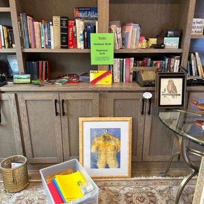 Lot 12: Books, Table, Rug & More